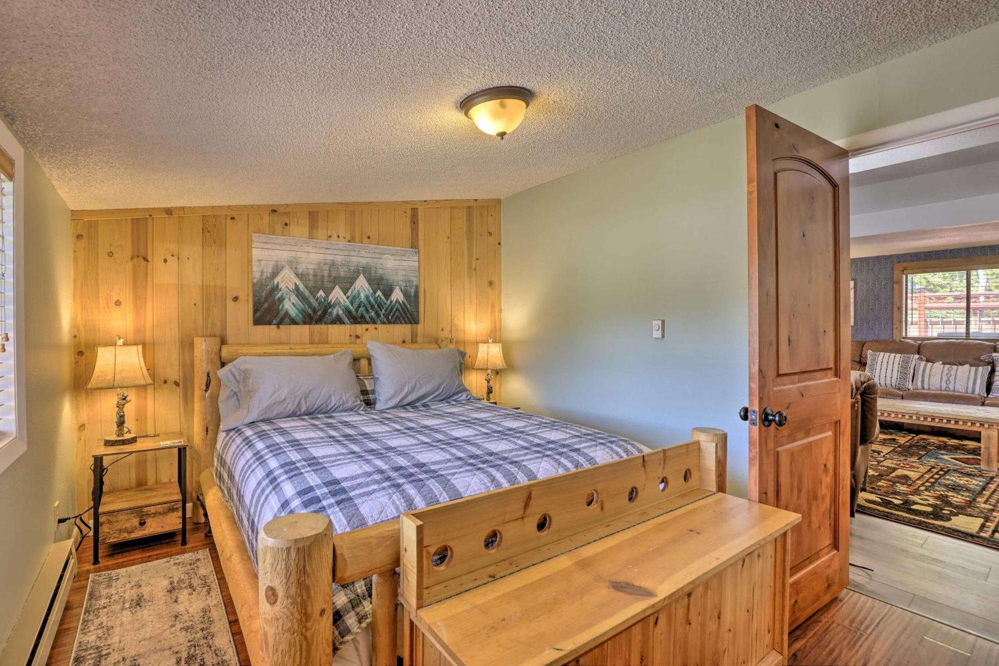 Grand Lake Home Fireplace, Deck And Mountain Views Экстерьер фото