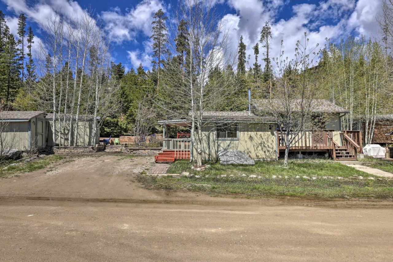 Grand Lake Home Fireplace, Deck And Mountain Views Экстерьер фото